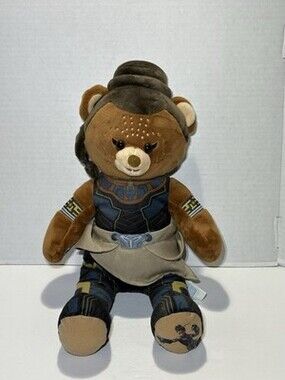 Build-A-Bear Marvel Shuri Wakanda Black Panther Plush 18" Online Exclusive WORKS